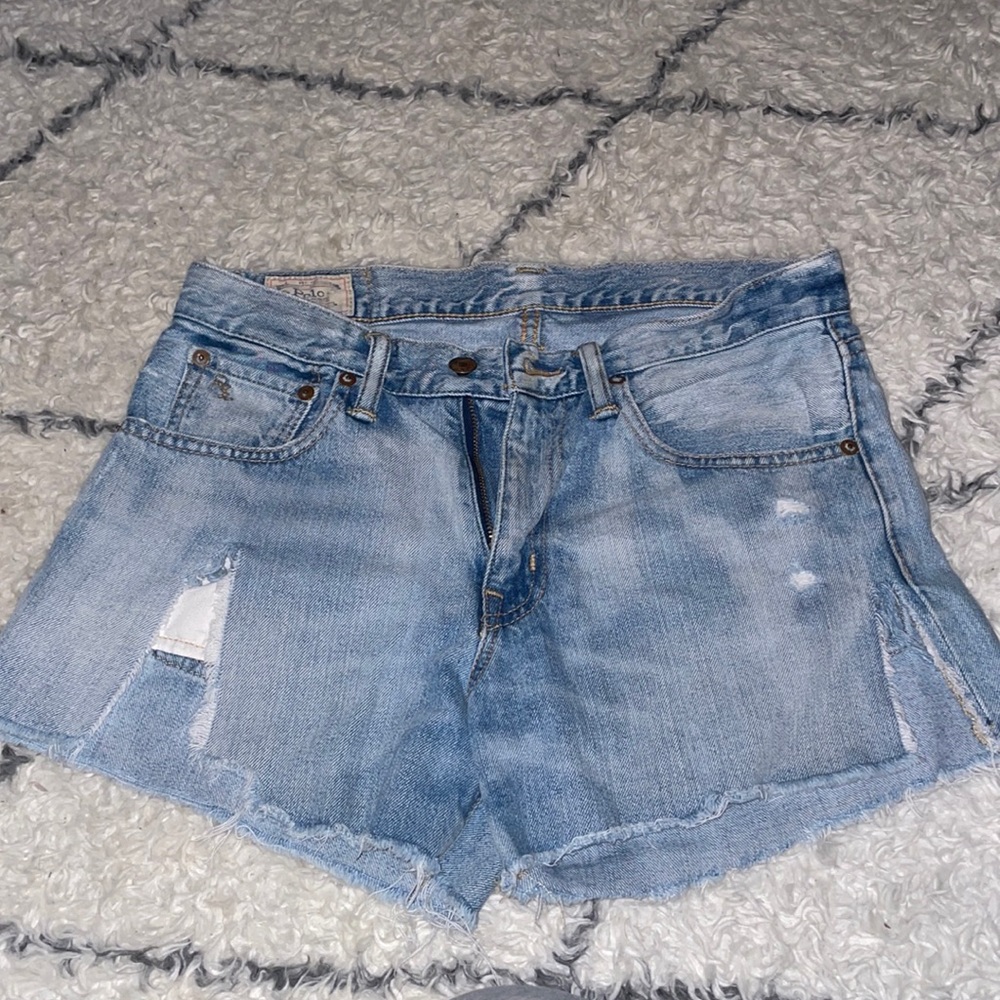 Pre Loved Polo denim shorts